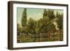 Moret-Sur-Loing-Paul Leduc-Framed Giclee Print