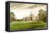 Moreton Hall, Cheshire, Home of the Ackers Family, C1880-Benjamin Fawcett-Framed Stretched Canvas