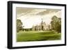 Moreton Hall, Cheshire, Home of the Ackers Family, C1880-Benjamin Fawcett-Framed Giclee Print