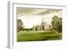 Moreton Hall, Cheshire, Home of the Ackers Family, C1880-Benjamin Fawcett-Framed Giclee Print