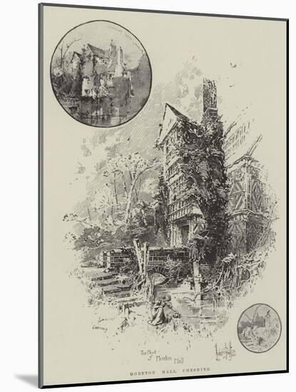 Moreton Hall, Cheshire-Herbert Railton-Mounted Giclee Print