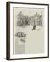 Moreton Hall in Cheshire-Herbert Railton-Framed Giclee Print