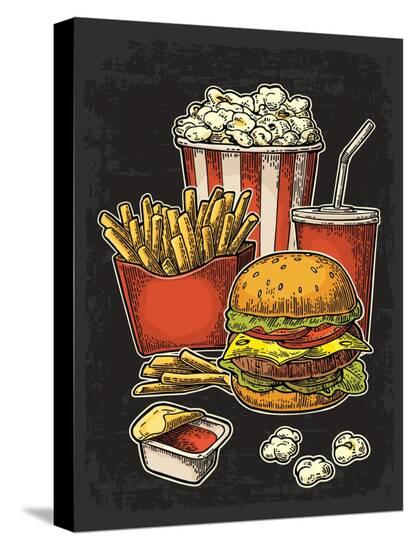 Stretched Canvas Print, , large