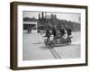 Morgan and Crouch cars on the start line of a motor race, Brooklands, 1914-Bill Brunell-Framed Photographic Print