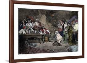 Morgan at Porto Bello, from 'Buccaneers and Marooners of the Spanish Main'-Howard Pyle-Framed Giclee Print