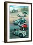 Morgan Cars, 2009-Alex Williams-Framed Giclee Print