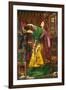Morgan-Le-Fay, 1864 (Oil on Wood)-Anthony Frederick Augustus Sandys-Framed Giclee Print