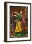 Morgan-Le-Fay, 1864 (Oil on Wood)-Anthony Frederick Augustus Sandys-Framed Giclee Print