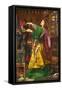 Morgan le Fay, by Frederick Sandys, 1864, painting,-Frederick Sandys-Framed Stretched Canvas