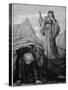 Morgan Le Fay Casts Spell on Merlin-Henry Ryland-Stretched Canvas