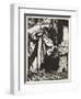 Morgan Le Fay's Treason-Arthur Rackham-Framed Giclee Print