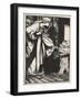 Morgan Le Fay's Treason-Arthur Rackham-Framed Giclee Print