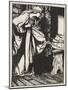 Morgan Le Fay's Treason-Arthur Rackham-Mounted Giclee Print