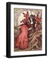 Morgan Le Fay-Linda Ravenscroft-Framed Giclee Print