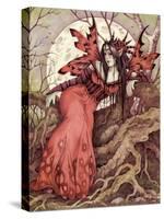 Morgan Le Fay-Linda Ravenscroft-Stretched Canvas