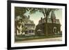 Morgan School, Clinton, Connecticut-null-Framed Premium Giclee Print