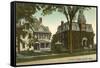 Morgan School, Clinton, Connecticut-null-Framed Stretched Canvas