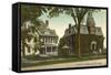 Morgan School, Clinton, Connecticut-null-Framed Stretched Canvas