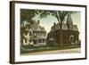 Morgan School, Clinton, Connecticut-null-Framed Art Print