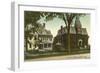 Morgan School, Clinton, Connecticut-null-Framed Art Print