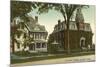 Morgan School, Clinton, Connecticut-null-Mounted Art Print