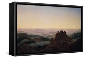 Morgen Im Riesengebirge, um 1810-Caspar David Friedrich-Framed Stretched Canvas