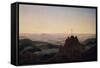 Morgen Im Riesengebirge, um 1810-Caspar David Friedrich-Framed Stretched Canvas