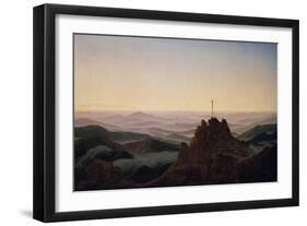 Morgen Im Riesengebirge, um 1810-Caspar David Friedrich-Framed Giclee Print