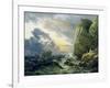 Morgen Nach Einer Sturmnacht, 1819-Johan Christian Clausen Dahl-Framed Giclee Print