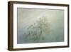 Morgennebel im Gebirge-Caspar David Friedrich-Framed Giclee Print