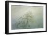 Morgennebel im Gebirge-Caspar David Friedrich-Framed Giclee Print