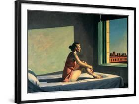 Morgensonne, c.1952-Edward Hopper-Framed Art Print