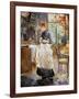 Morisot: Dining Room, 1886-Berthe Morisot-Framed Giclee Print