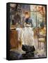 Morisot: Dining Room, 1886-Berthe Morisot-Framed Stretched Canvas