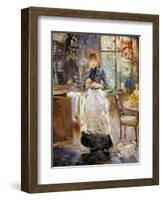 Morisot: Dining Room, 1886-Berthe Morisot-Framed Giclee Print