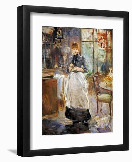 Morisot: Dining Room, 1886-Berthe Morisot-Framed Giclee Print