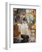 Morisot: Dining Room, 1886-Berthe Morisot-Framed Giclee Print