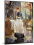 Morisot: Dining Room, 1886-Berthe Morisot-Mounted Premium Giclee Print