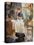 Morisot: Dining Room, 1886-Berthe Morisot-Stretched Canvas