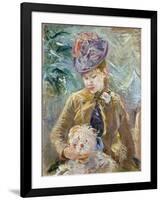 Morisot: Paule Gobillard-Berthe Morisot-Framed Giclee Print