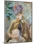 Morisot: Paule Gobillard-Berthe Morisot-Mounted Giclee Print