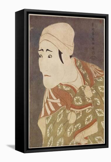 Morita Kanya Japanese Kabuki Actor-null-Framed Stretched Canvas