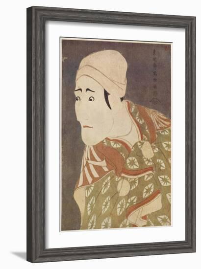 Morita Kanya Japanese Kabuki Actor-null-Framed Art Print