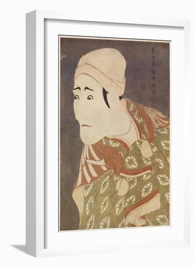 Morita Kanya Japanese Kabuki Actor-null-Framed Art Print