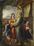 The Expulsion of Hagar, 1824-Moritz Kellerhoven-Framed Giclee Print