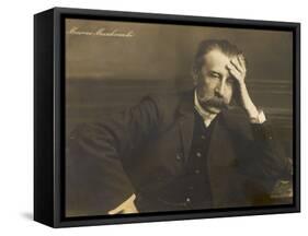 Moritz Moszkowski German Pianist and Composer-null-Framed Stretched Canvas