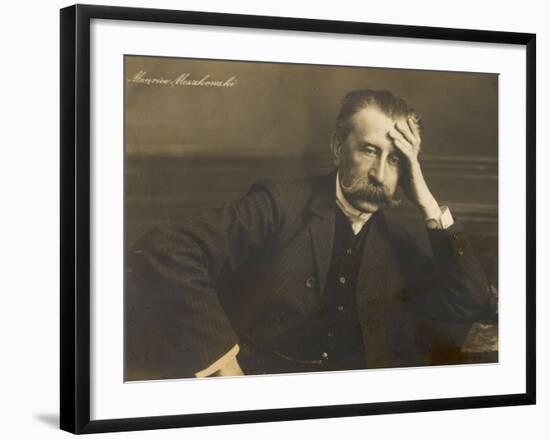 Moritz Moszkowski German Pianist and Composer-null-Framed Photographic Print