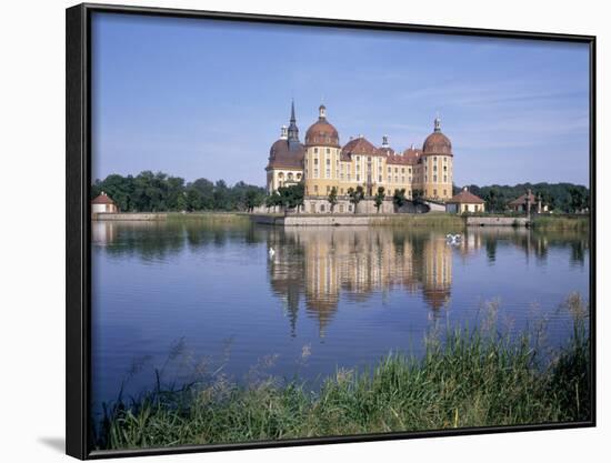 Moritzburg Castle, Near Dresden, Sachsen, Germany-Hans Peter Merten-Framed Photographic Print