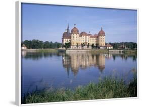 Moritzburg Castle, Near Dresden, Sachsen, Germany-Hans Peter Merten-Framed Photographic Print