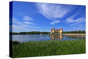 Moritzburg Castle near Dresden, Saxony, Germany, Europe-Hans-Peter Merten-Stretched Canvas